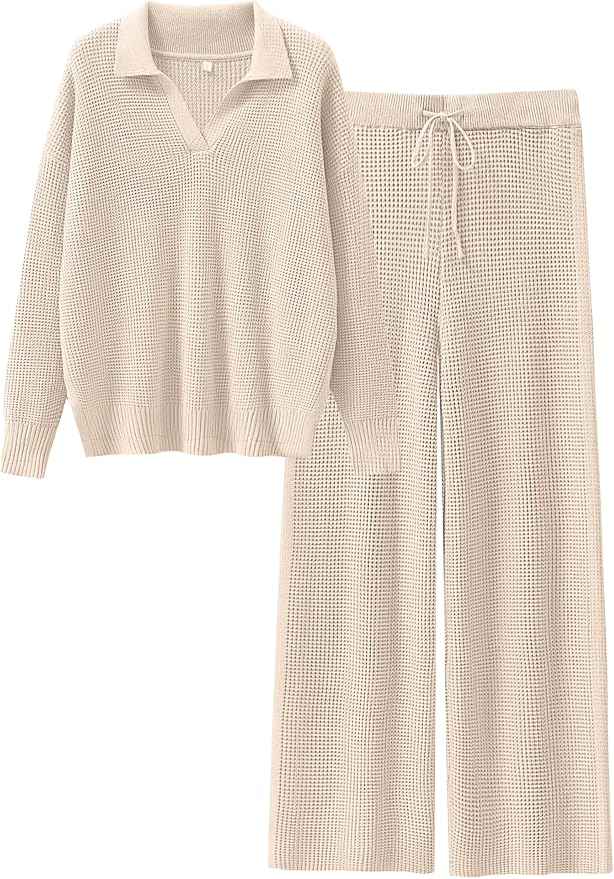 ANRABESS KNIT LOUNGE SET