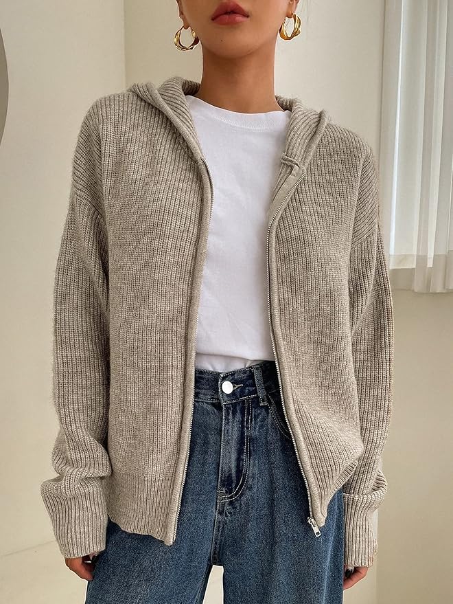LILY HOODED CARDIGAN