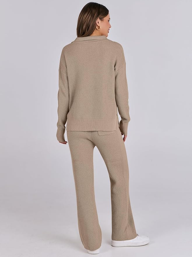 ANRABESS KNIT LOUNGE SET