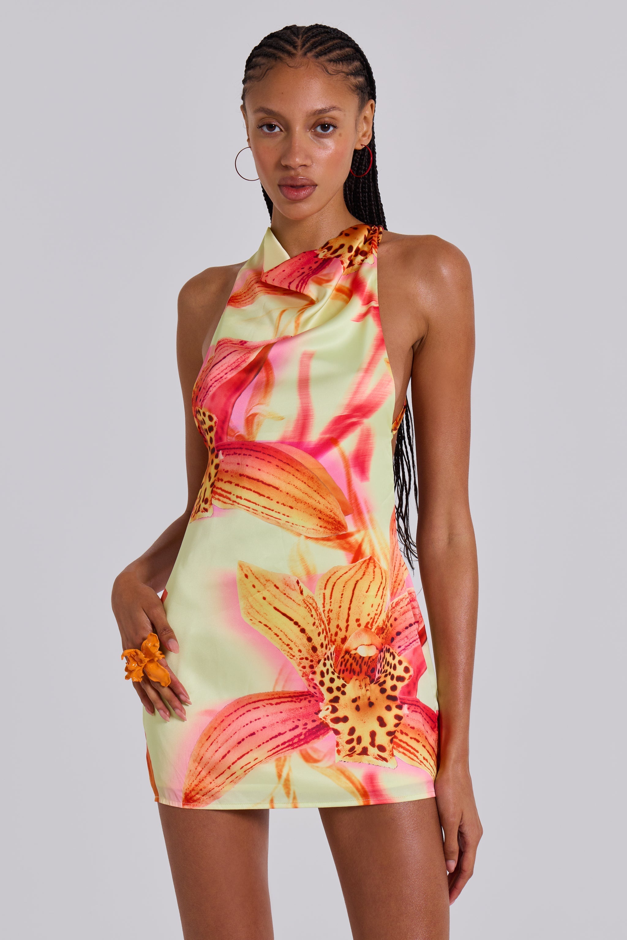 BAILA BACKLESS MINI DRESS