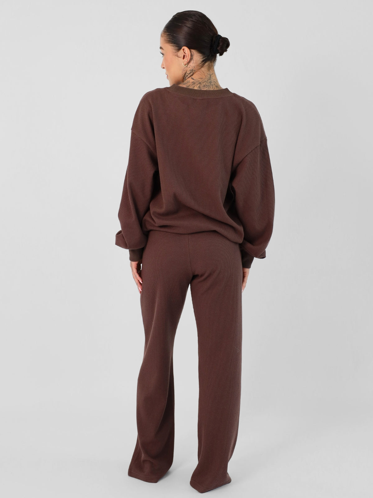 COMFRTA WAFLLE KNIT SET