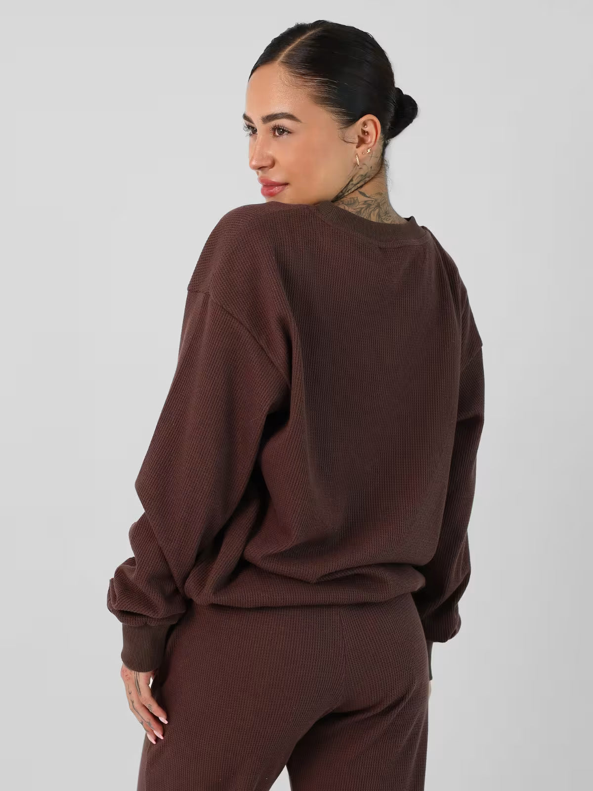 COMFRTA WAFLLE KNIT SET