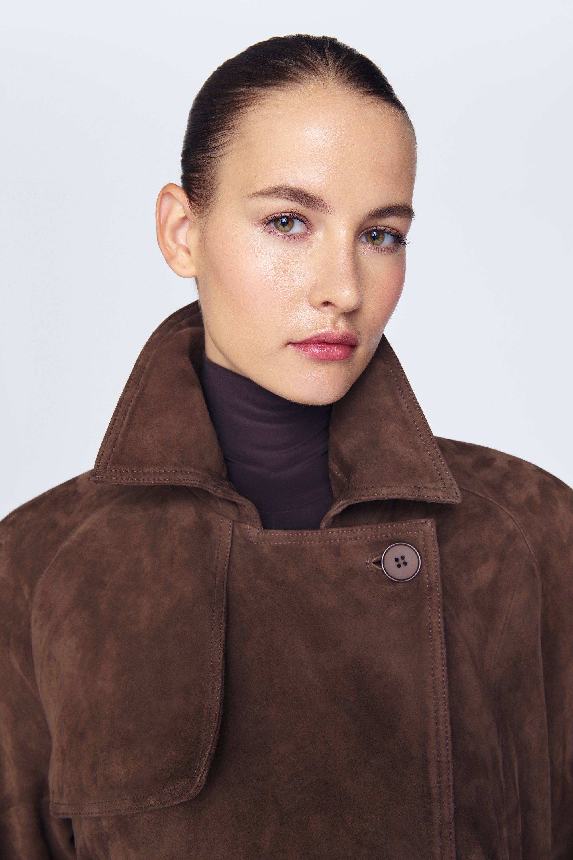 VIENNA SUEDE TRENCHCOAT