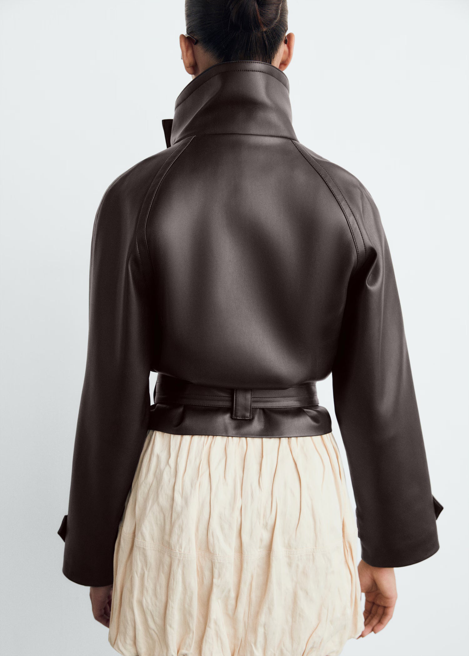 ADIRA FAUX LEATHER JACKET