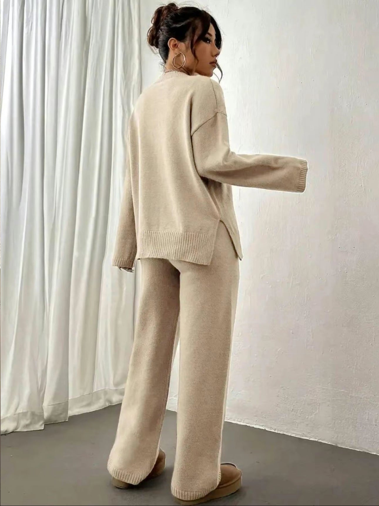 FLUXY KNITTED LOUNGE SET