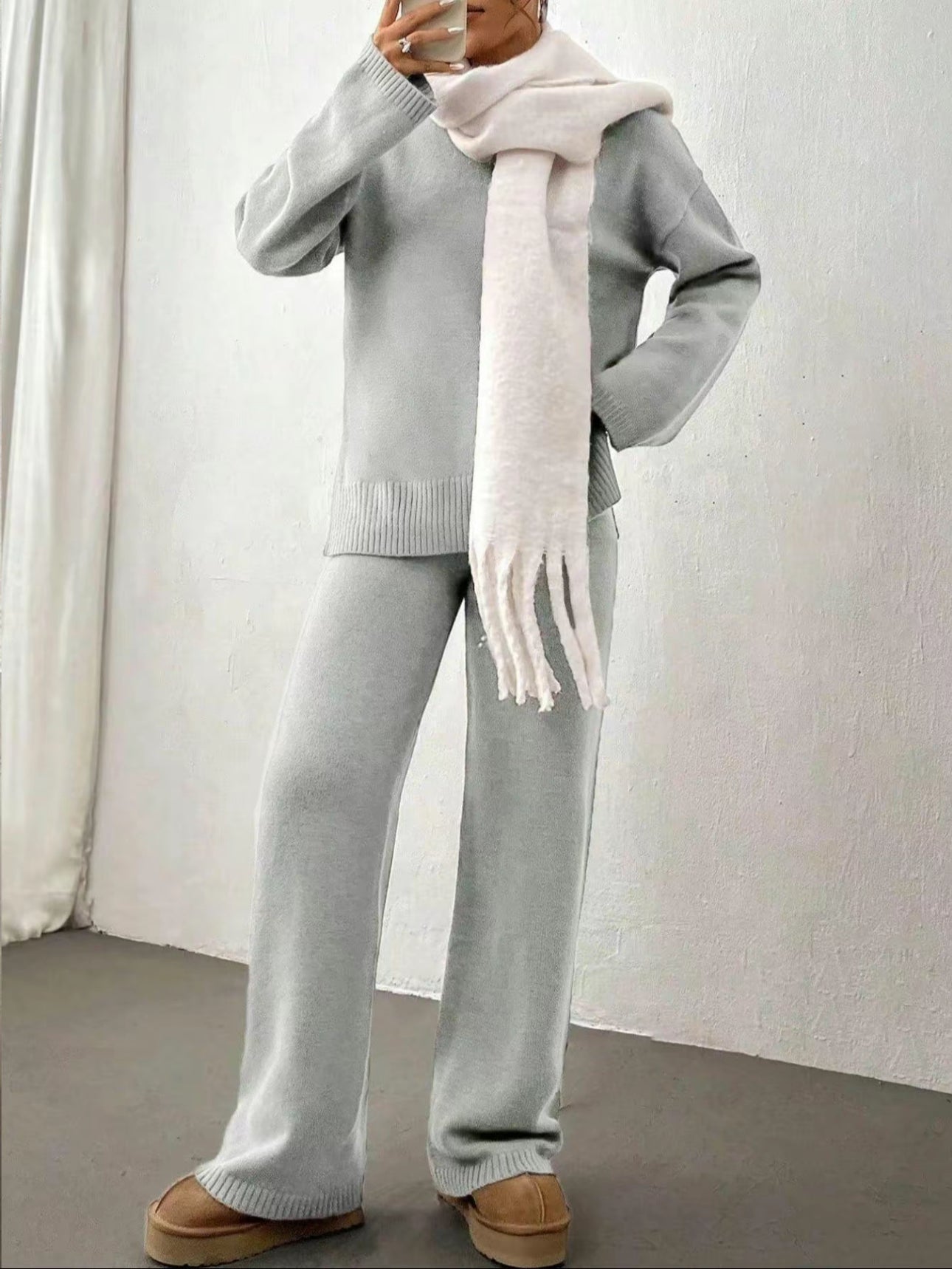FLUXY KNITTED LOUNGE SET