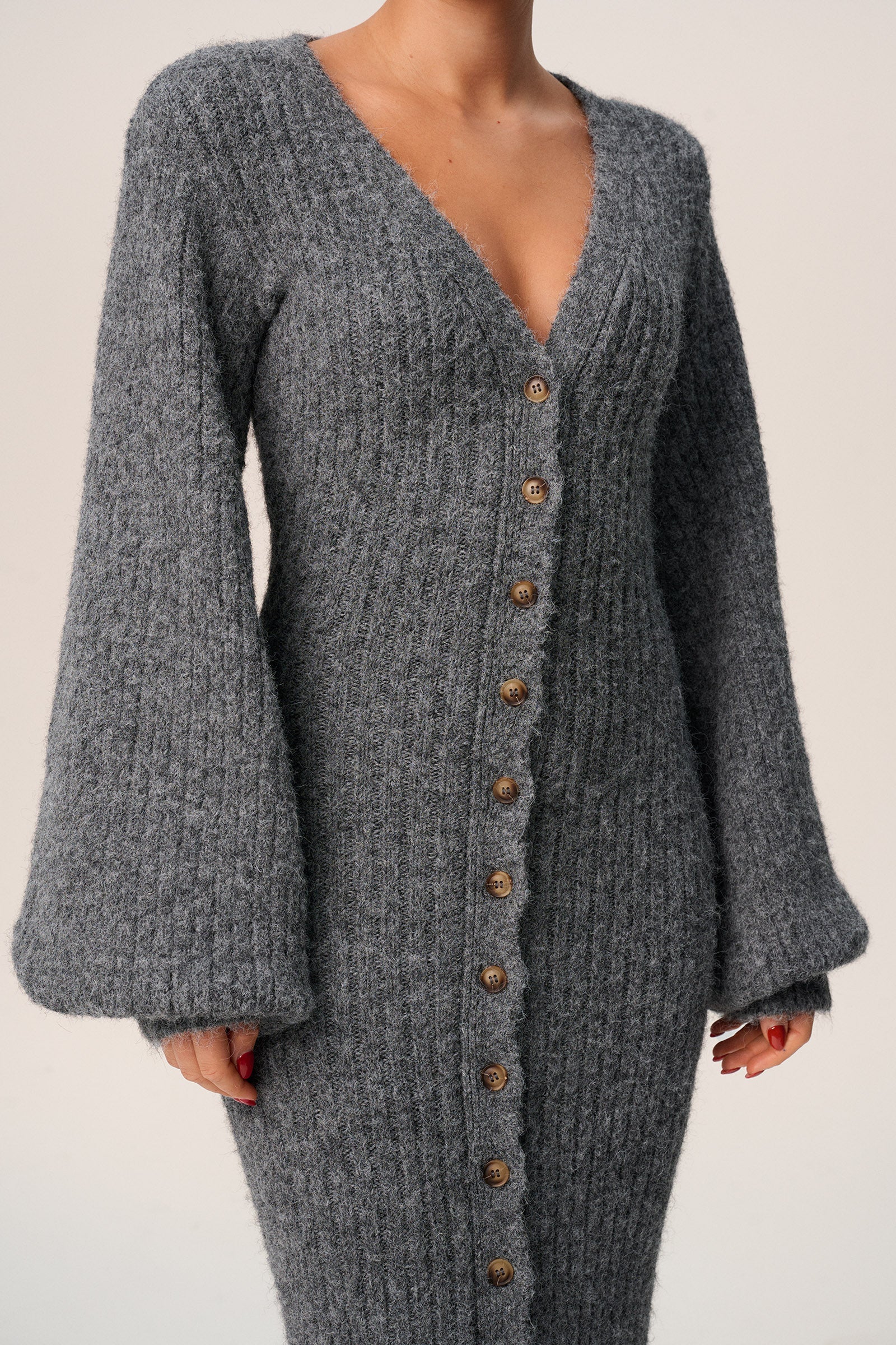 Montana WOOL-BLENDEND MAXI DRESS