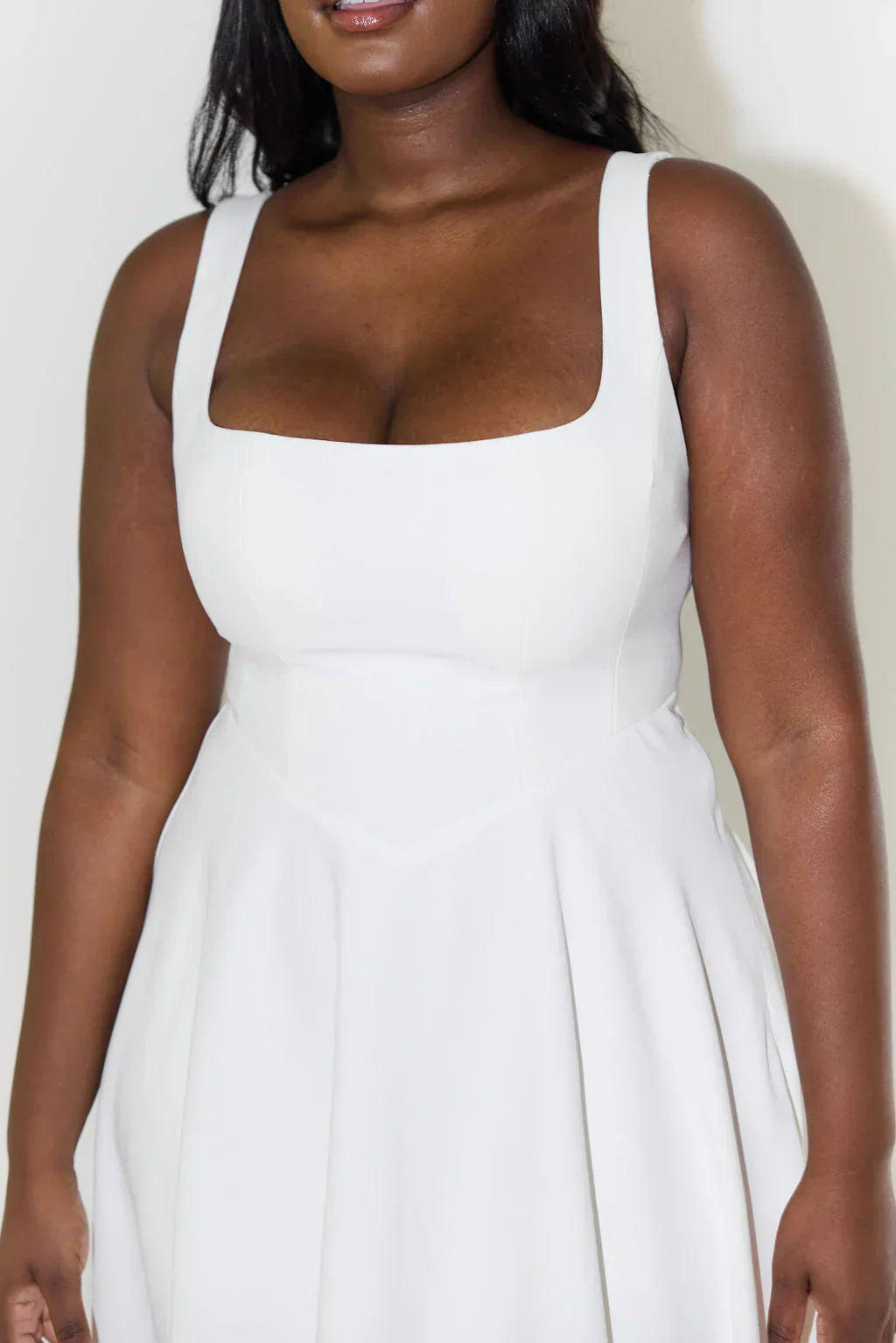 MALTA HIGH WAIST MIDI DRESS