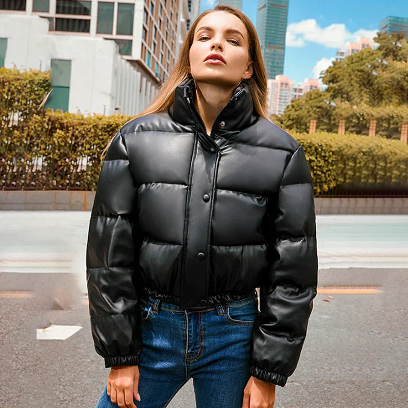 SIENNA Quilted Leather Jacket