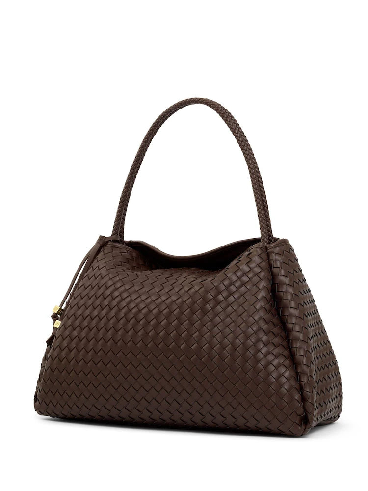 NELLY WOVEN SHOULDER BAG