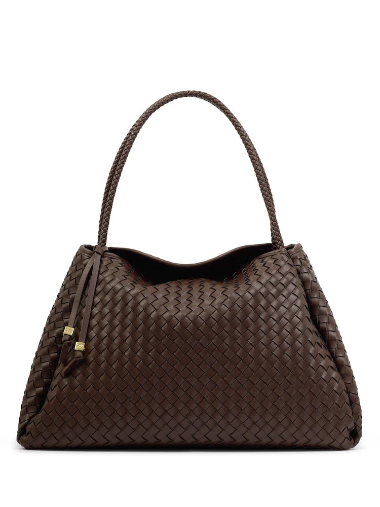 NELLY WOVEN SHOULDER BAG