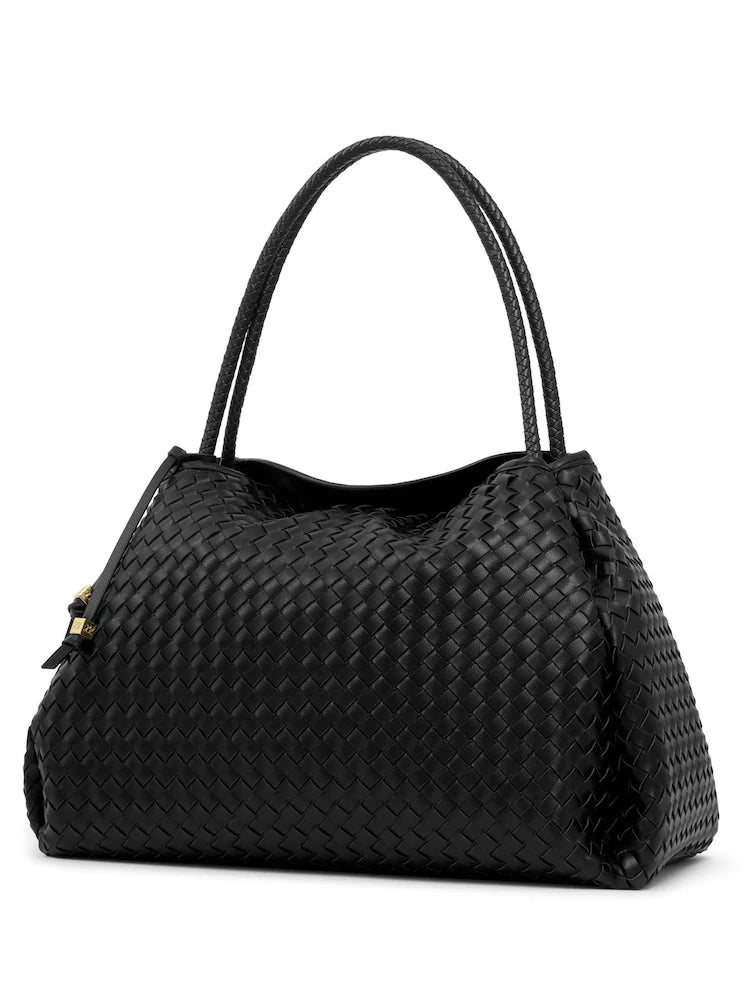 NELLY WOVEN SHOULDER BAG