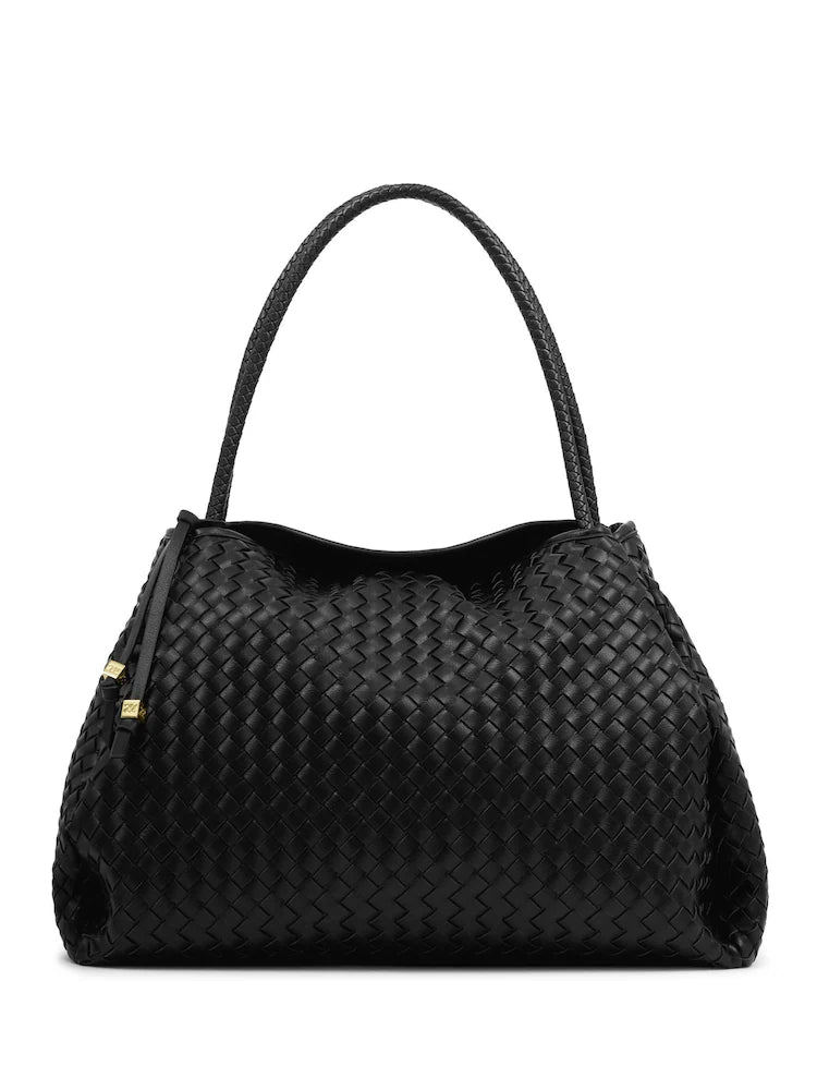 NELLY WOVEN SHOULDER BAG