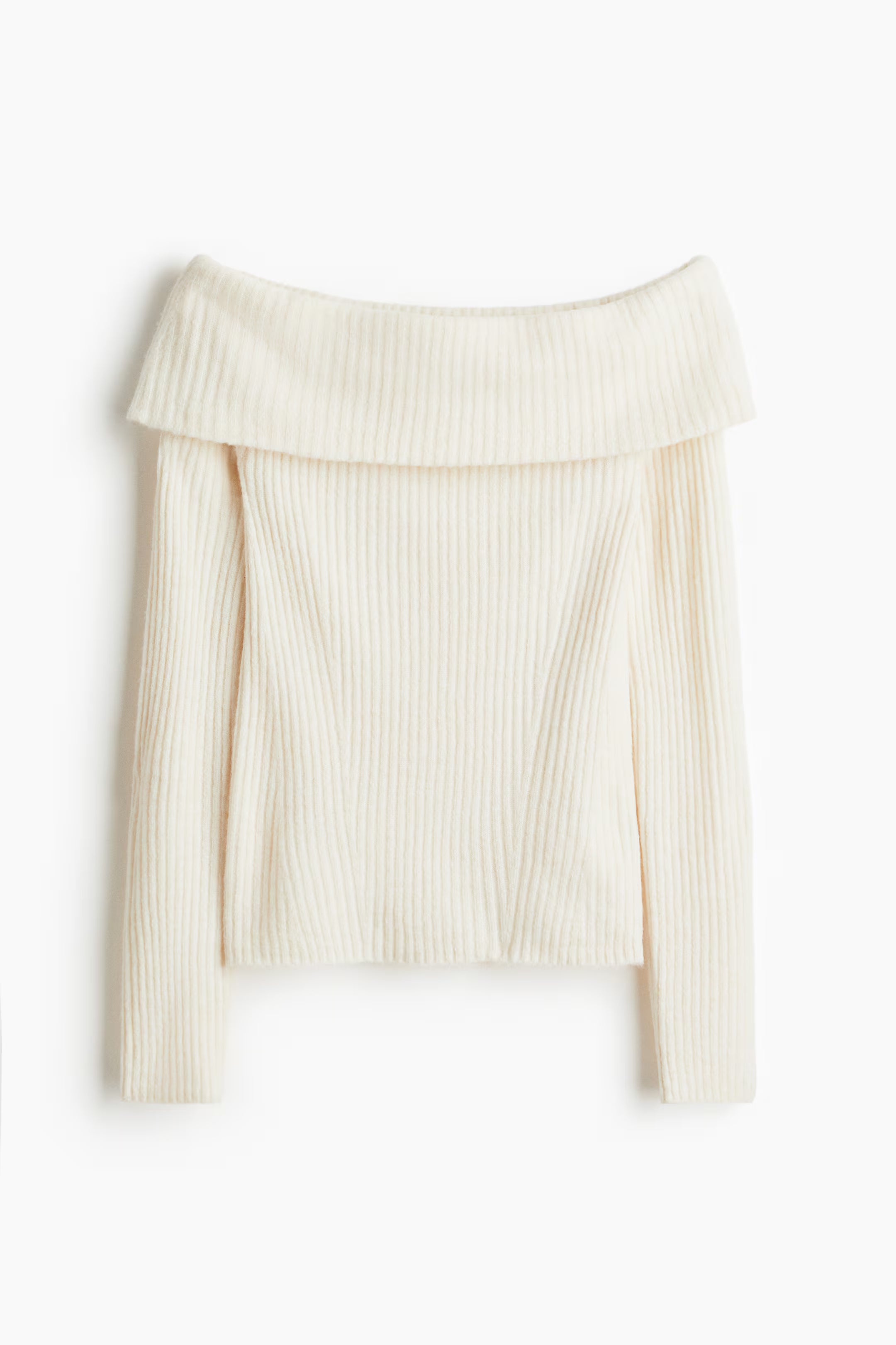 VITORA KNIT OFF-SHOULDER TOP
