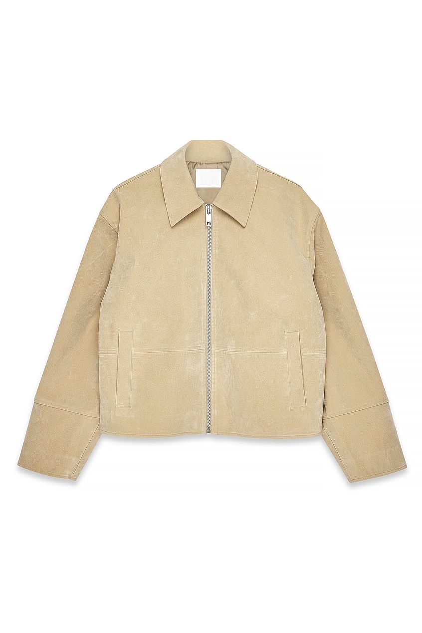 AMOUR FAUX SUEDE JACKET