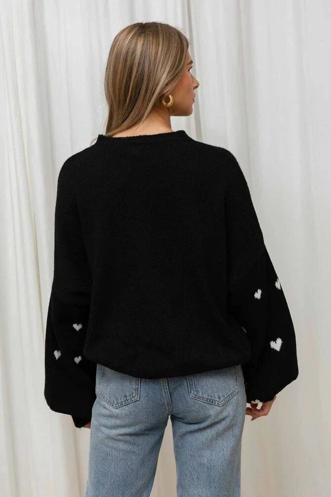 NOVA HEARTS JUMPER