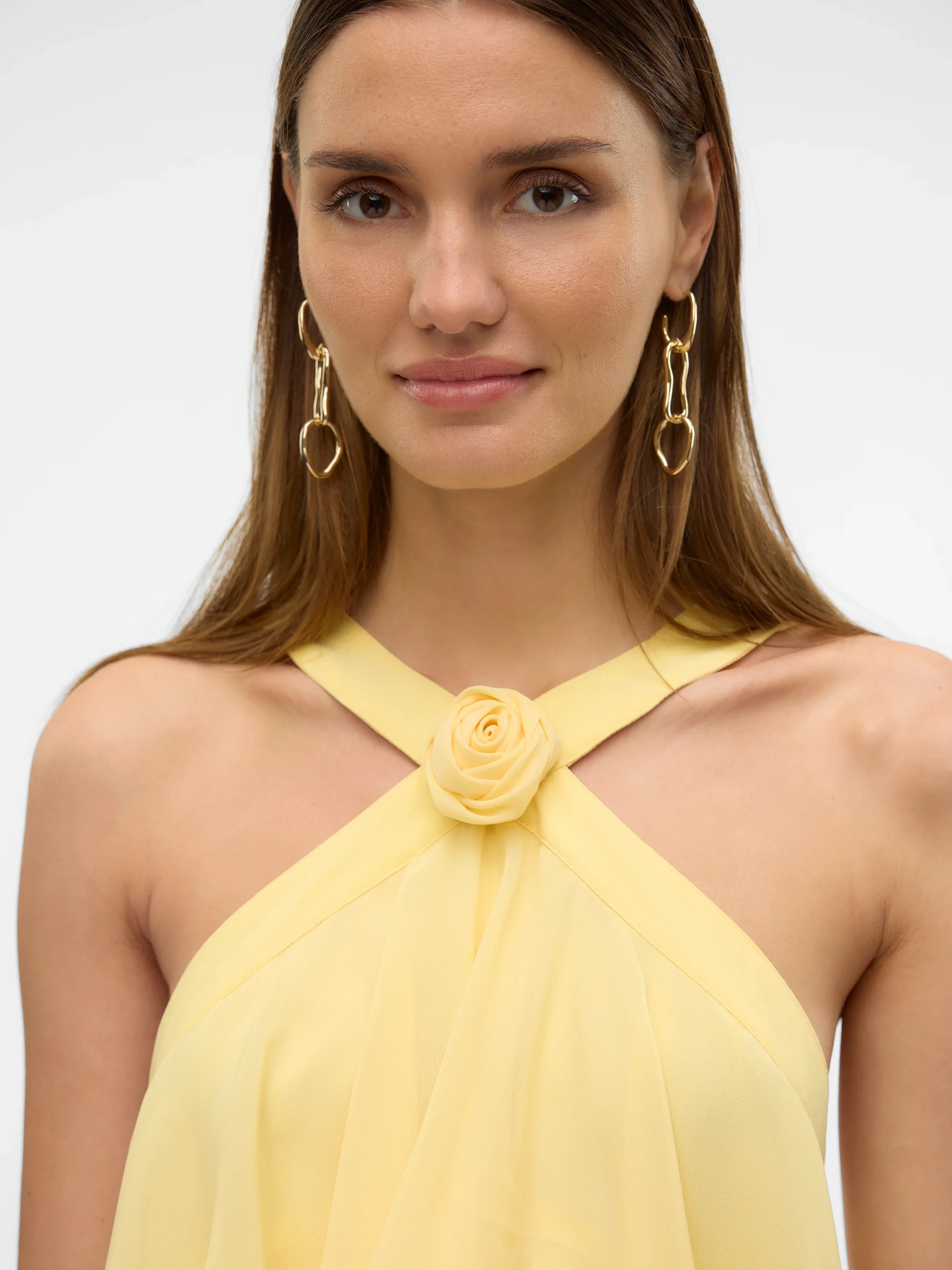 ZAYA RUFFLE MAXI DRESS